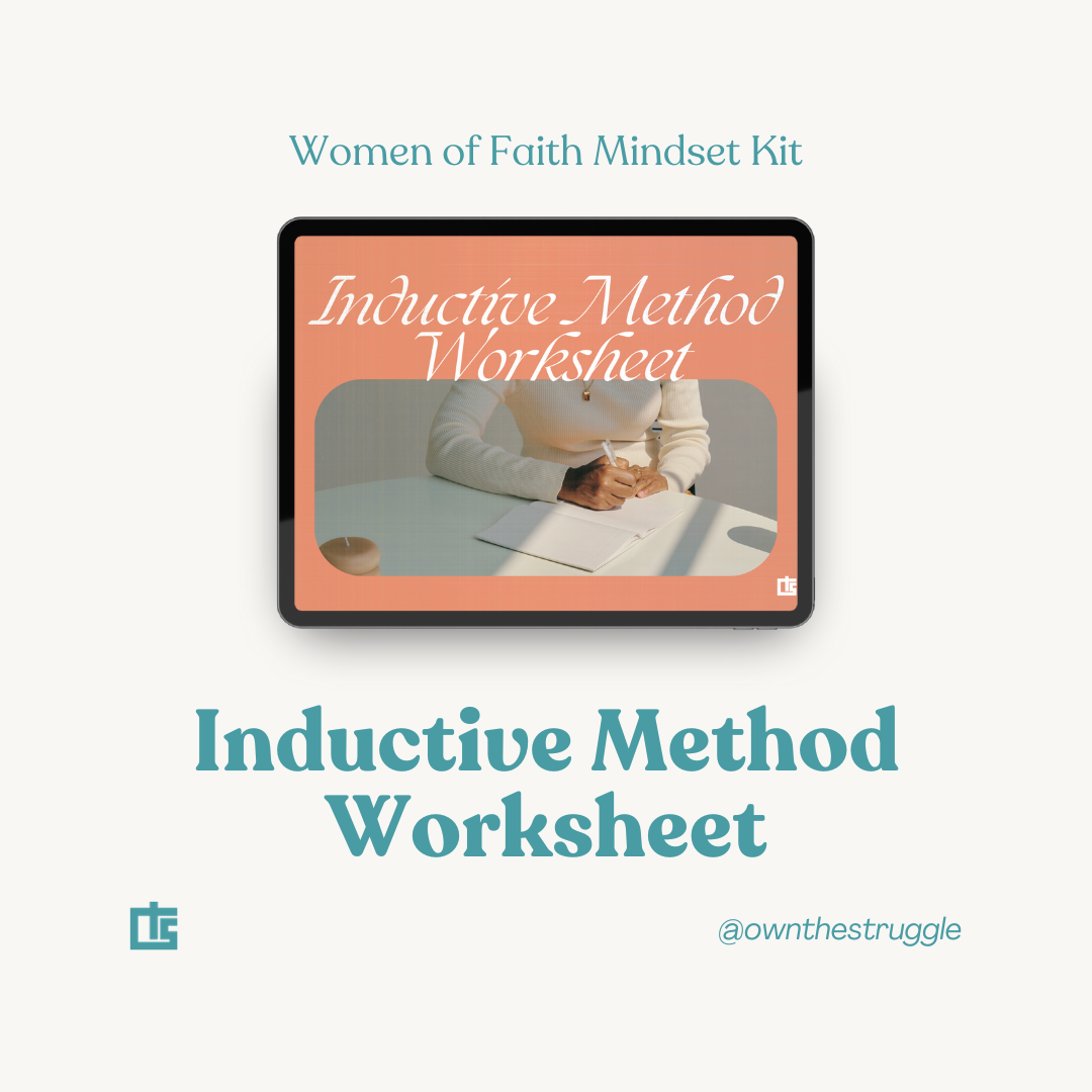 Inductive Method Worksheet