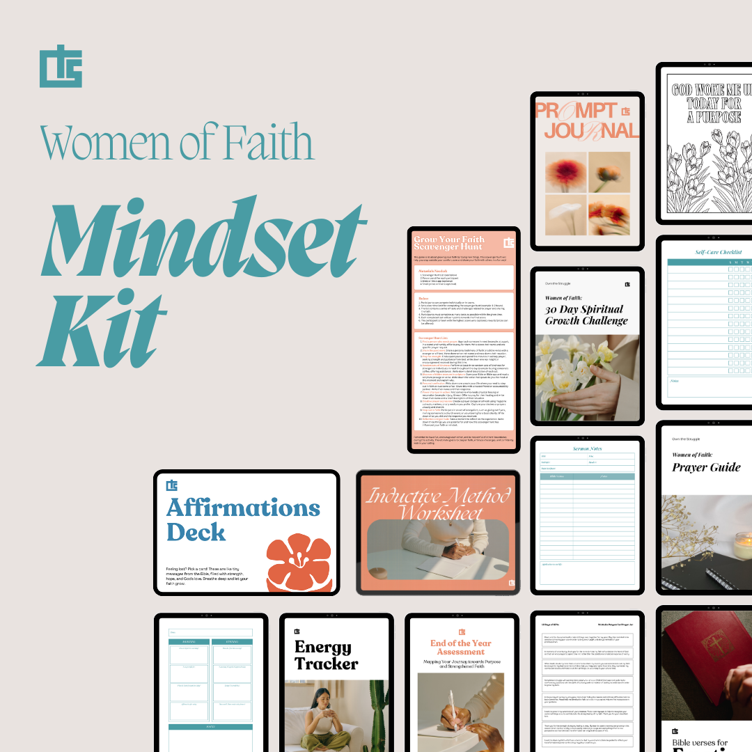 Women of Faith Mindset Kit